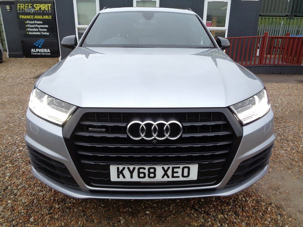 Audi Q7 Tdi V6 Black Edition KY68XEO Silver #2