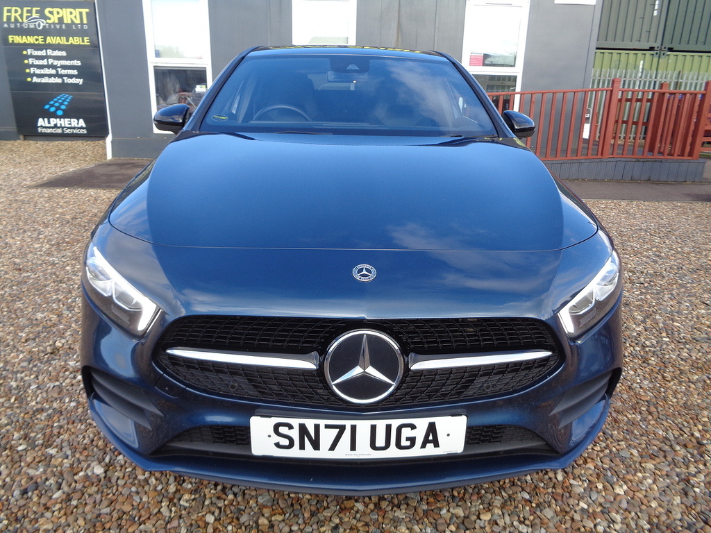 Mercedes-Benz A Class A180 Amg Line Edition SN71UGA Blue #2