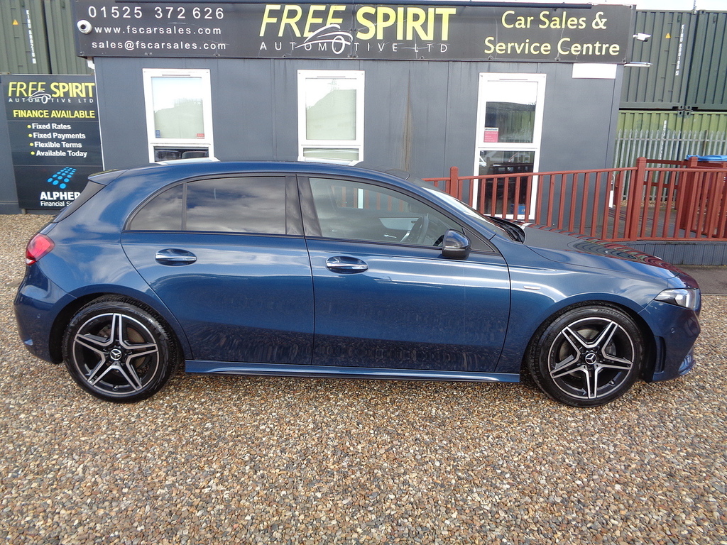 Mercedes-Benz A Class A180 Amg Line Edition SN71UGA Blue #5