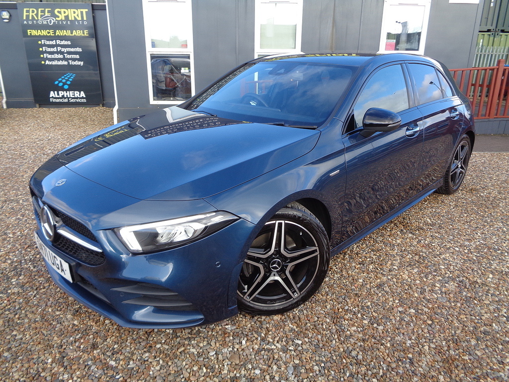 Mercedes-Benz A Class A180 Amg Line Edition SN71UGA Blue #4