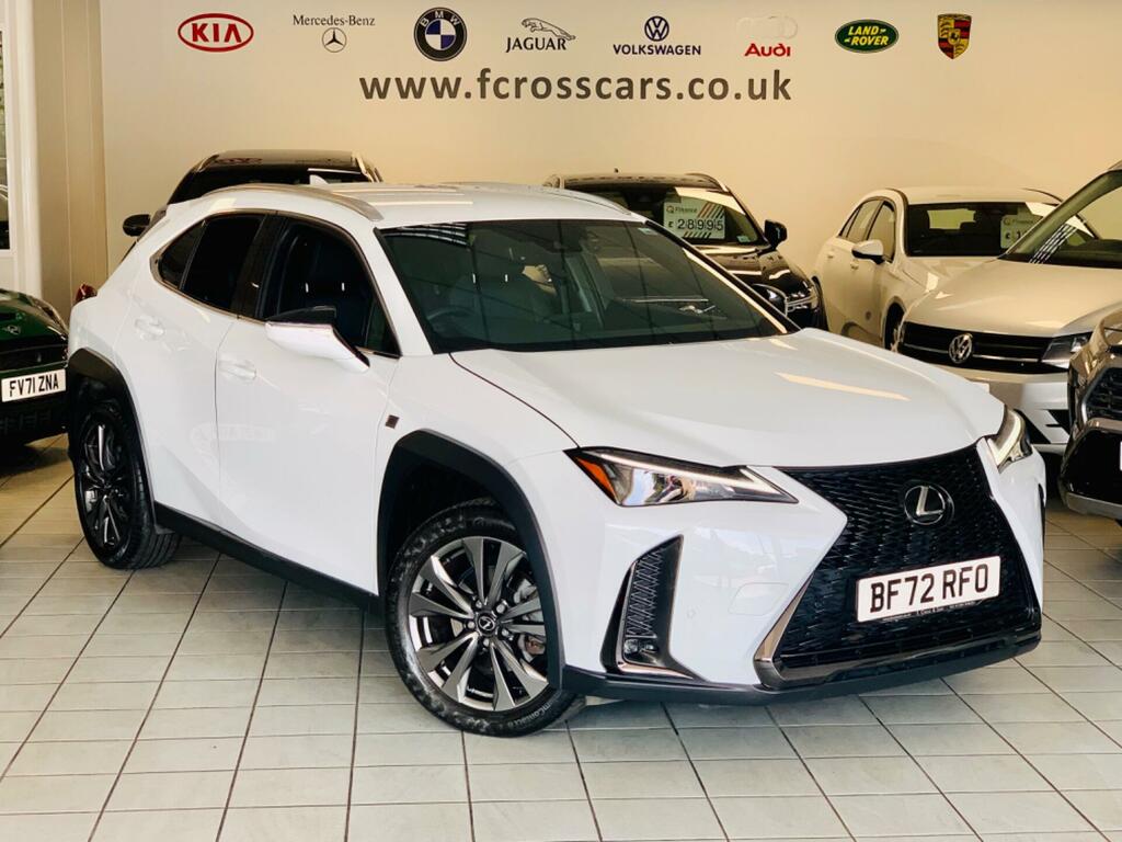 Lexus UX Suv 2.0 250H F Sport E-cvt Euro 6 Ss 2022 White