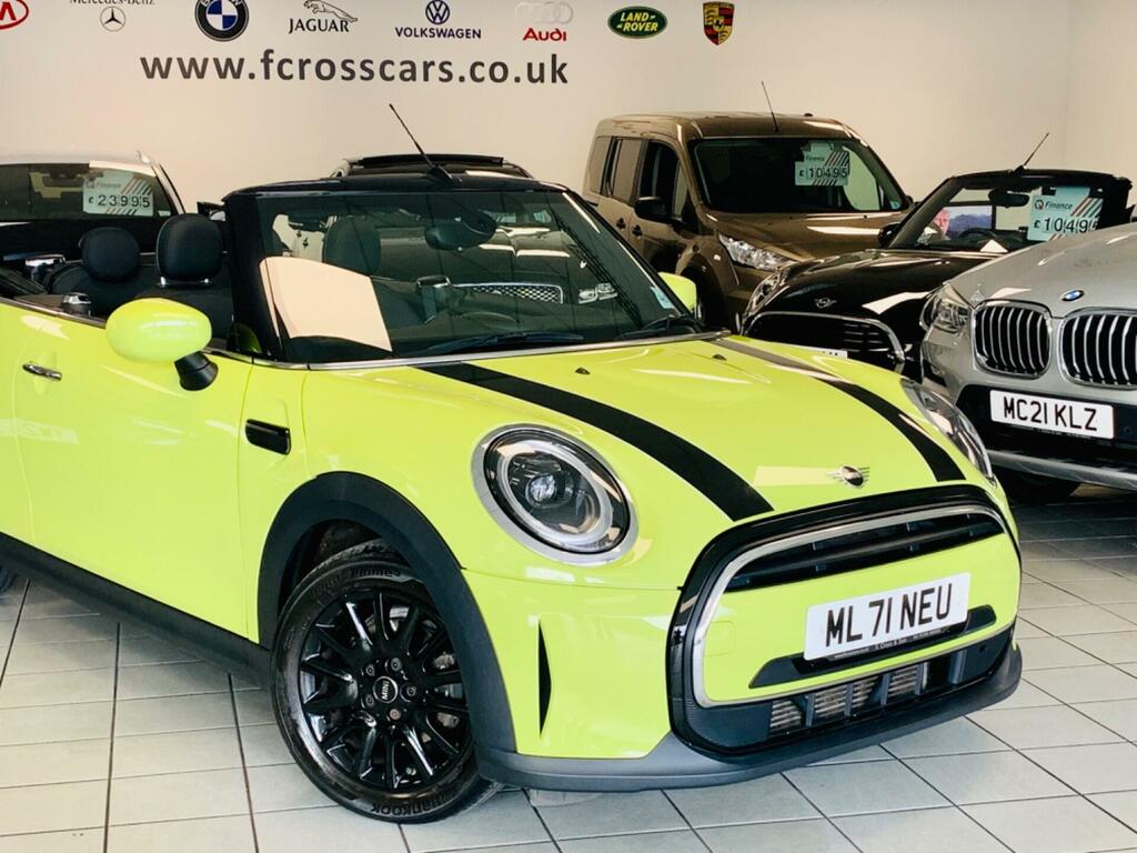 Mini Convertible Convertible 1.5 Cooper Classic Euro 6 Ss 2 ML71NEU Yellow #3