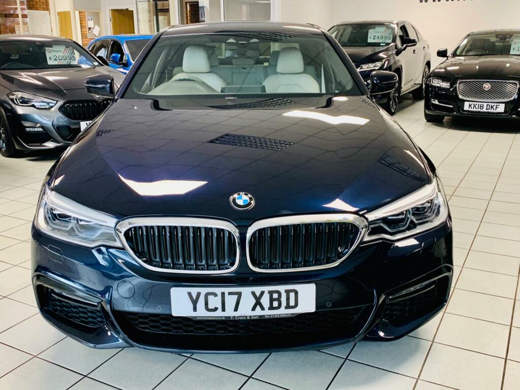 BMW 5 Series Saloon 2.0 520D M Sport Xdrive Euro 6 Ss 4 YC17XBD Black #4
