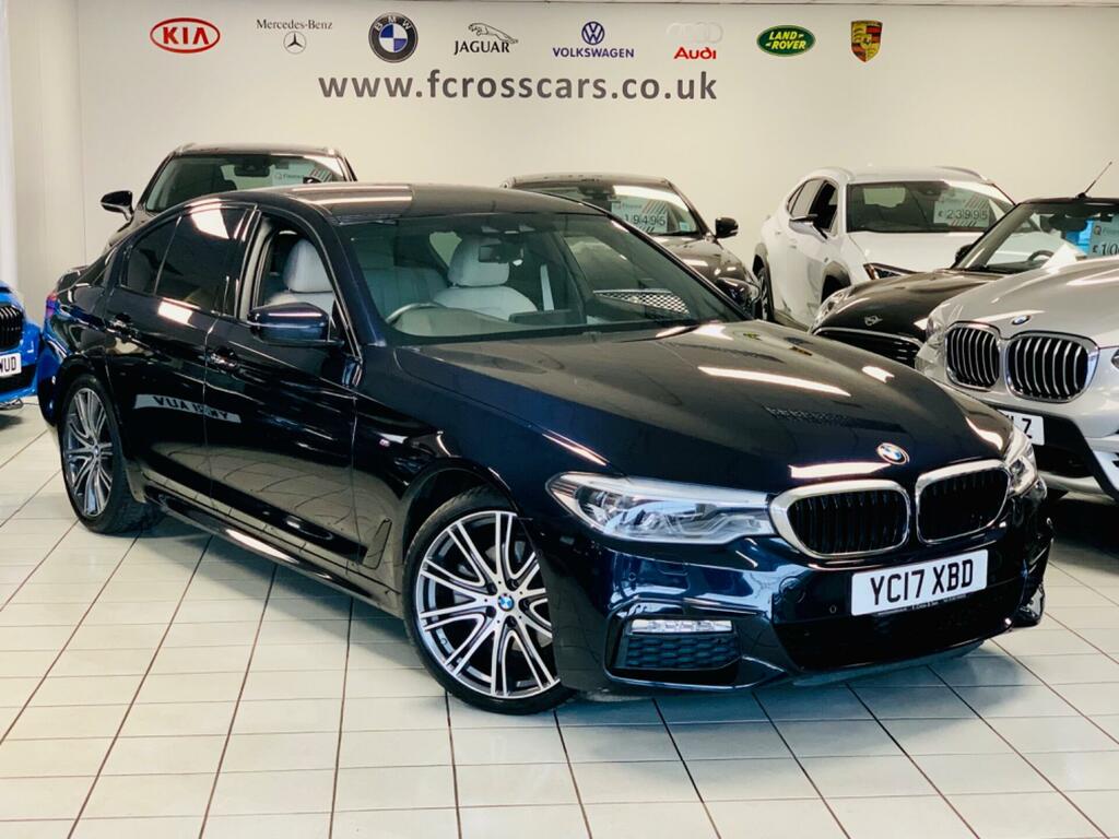 BMW 5 Series Saloon 2.0 520D M Sport Xdrive Euro 6 Ss 4 Black