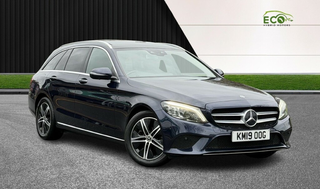 Mercedes-Benz C Class Estate 1.5 C200 Mhev Eq Boost Sport 201919 Blue