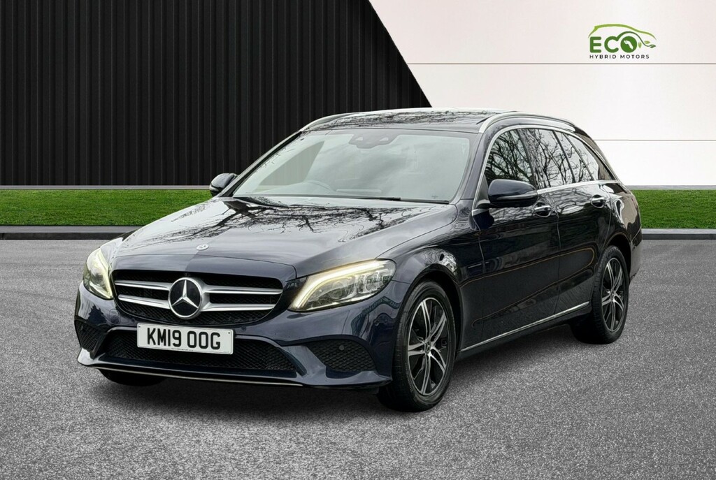 Mercedes-Benz C Class Estate 1.5 C200 Mhev Eq Boost Sport 201919 KM19OOG Blue #4