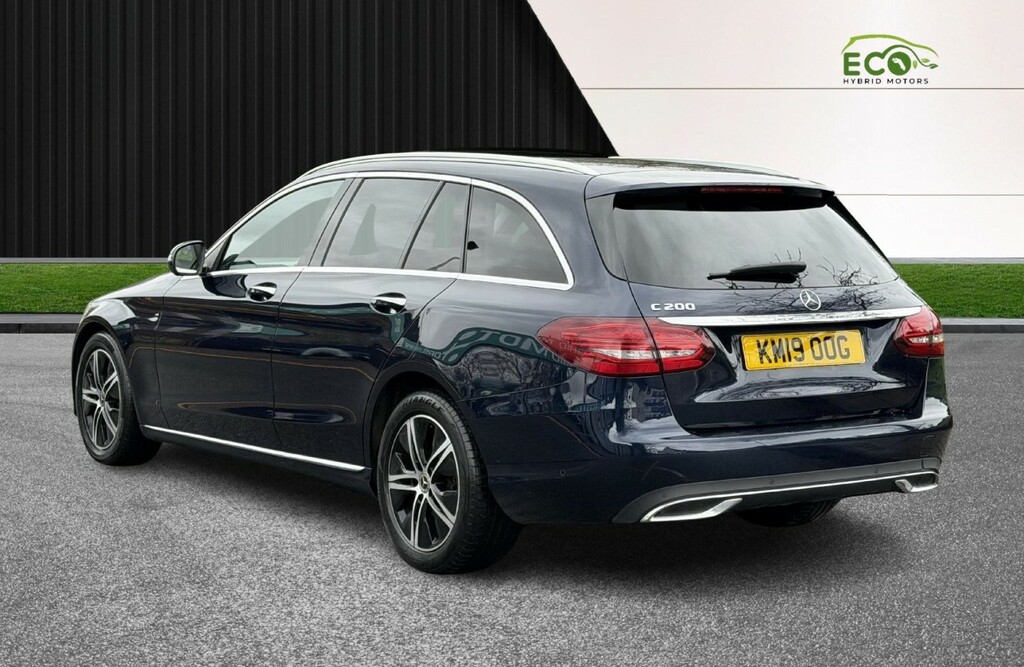 Mercedes-Benz C Class Estate 1.5 C200 Mhev Eq Boost Sport 201919 KM19OOG Blue #5