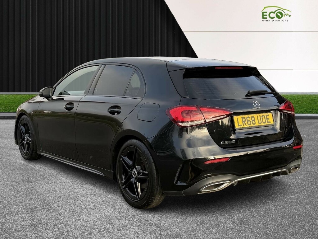 Mercedes-Benz A Class Hatchback 1.3 A200 Amg Line 201868 LR68UOE Black #5