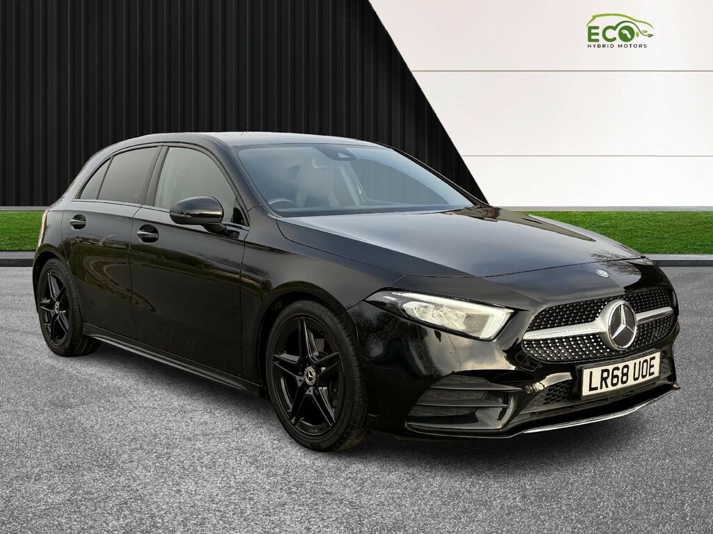 Mercedes-Benz A Class Hatchback 1.3 A200 Amg Line 201868 LR68UOE Black #2