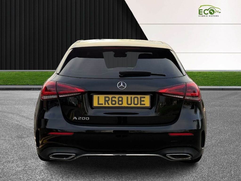 Mercedes-Benz A Class Hatchback 1.3 A200 Amg Line 201868 LR68UOE Black #6