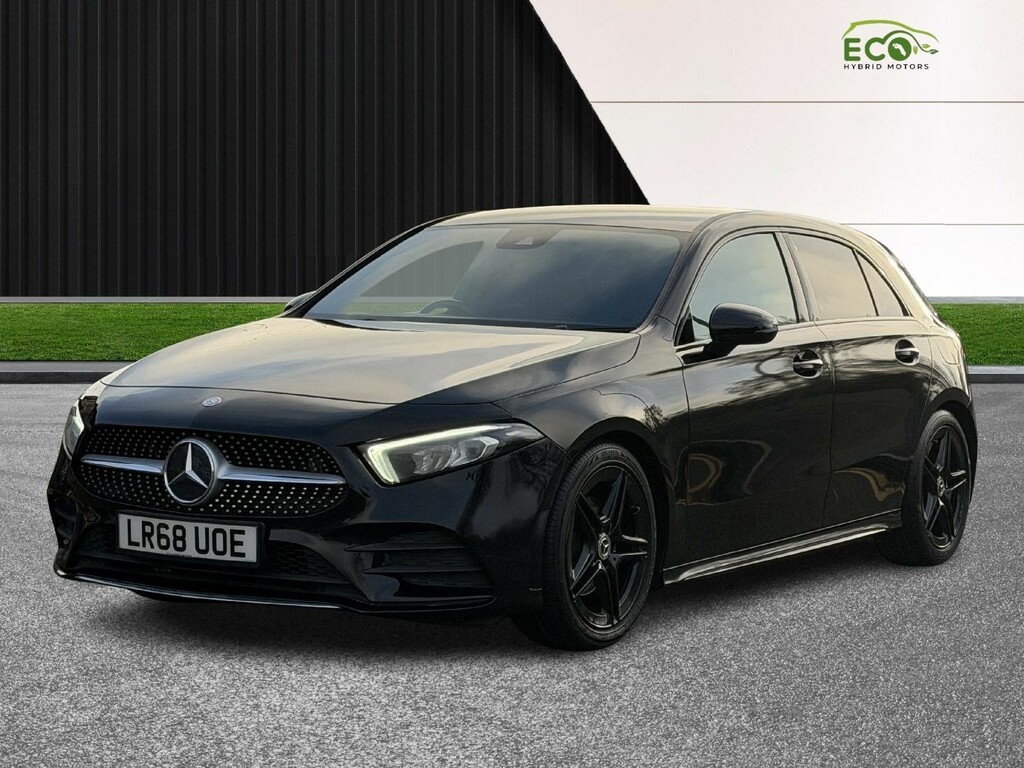 Mercedes-Benz A Class Hatchback 1.3 A200 Amg Line 201868 LR68UOE Black #4