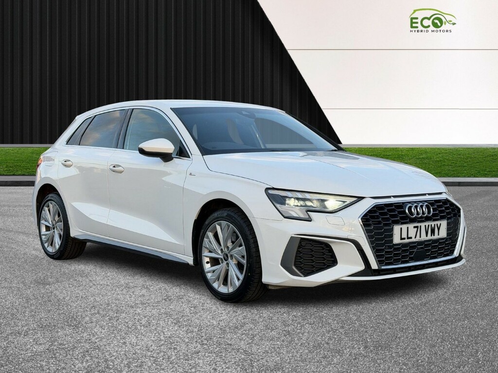 Audi A3 Hatchback 1.4 Tfsie 40 S Line 202171 LL71VWY White #2