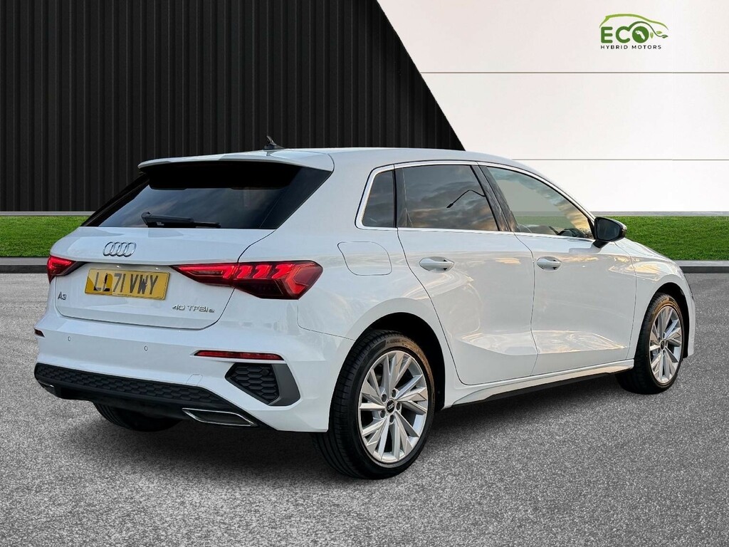 Audi A3 Hatchback 1.4 Tfsie 40 S Line 202171 LL71VWY White #5