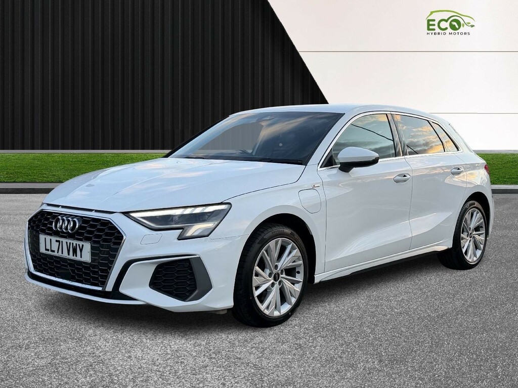 Audi A3 Hatchback 1.4 Tfsie 40 S Line 202171 LL71VWY White #4