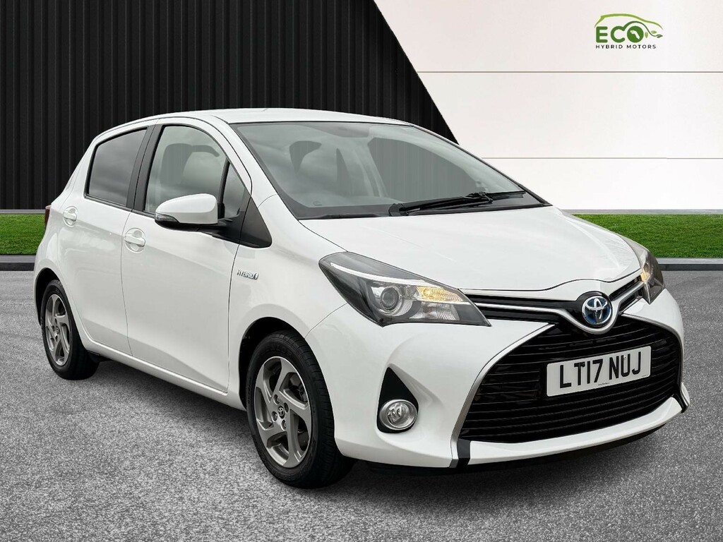 Toyota Yaris Hatchback 1.5 Vvt-h Icon 201717 LT17NUJ White #2