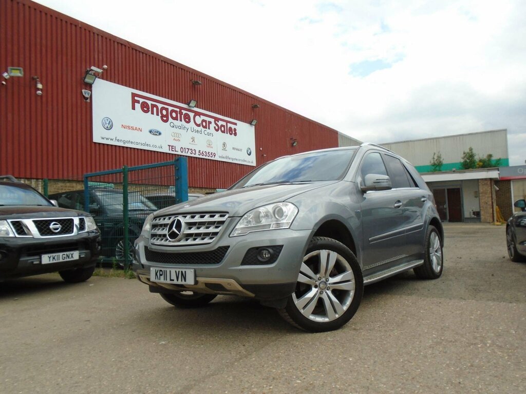 Mercedes-Benz M Class 3.0 Ml350 Cdi V6 Blueefficiency Sport G-tronic 4Wd Silver