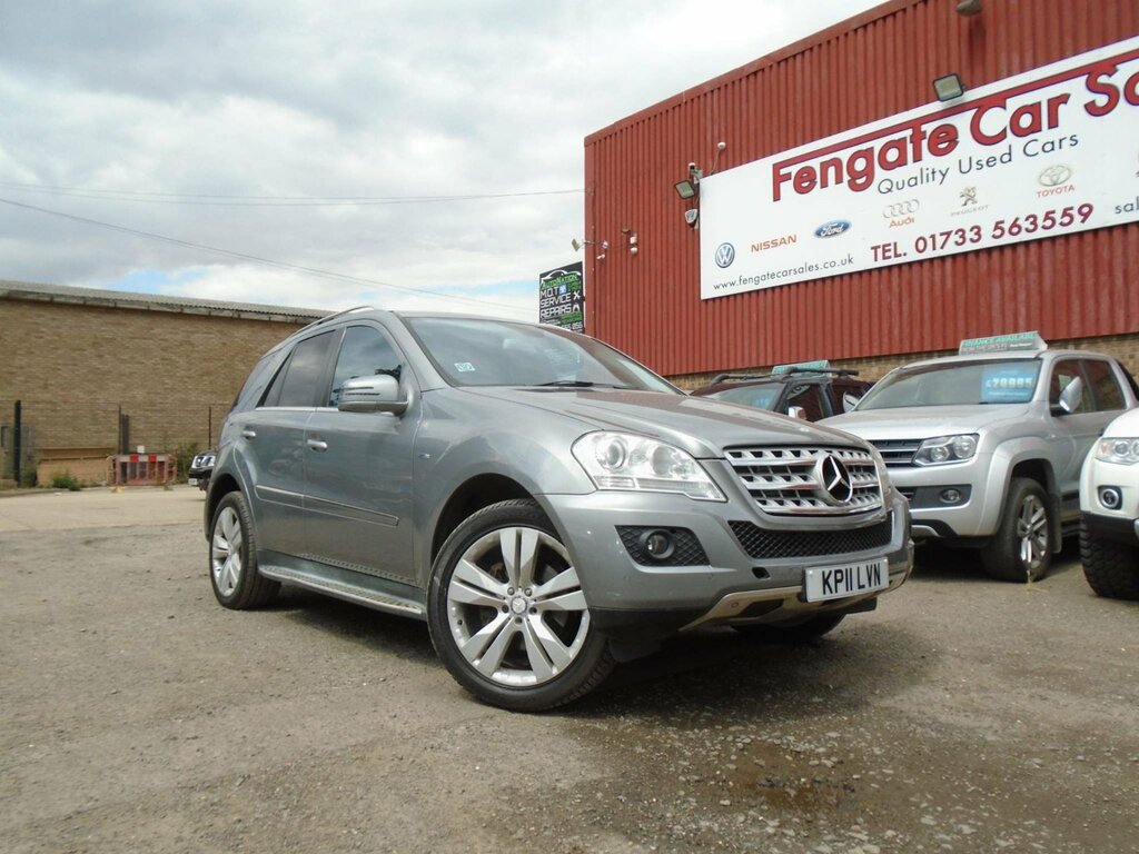 Mercedes-Benz M Class 3.0 Ml350 Cdi V6 Blueefficiency Sport G-tronic 4Wd Silver #4