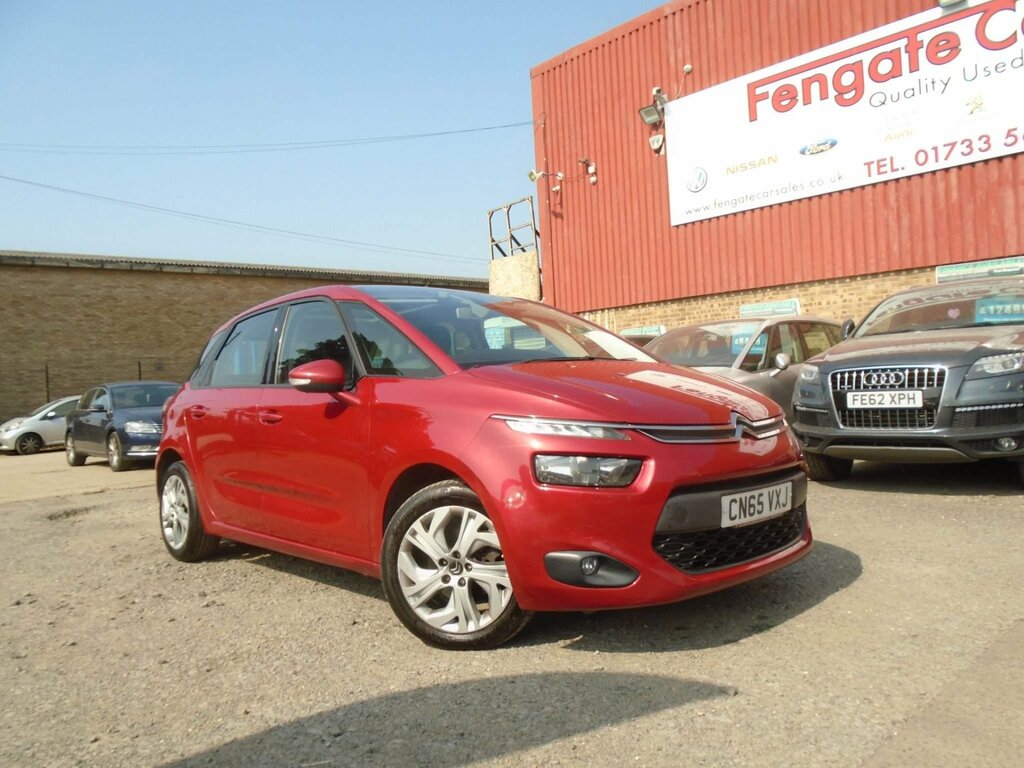 Citroen C4 Picasso 1.6 Bluehdi Selection Euro 6 Ss CN65VXJ Red #3