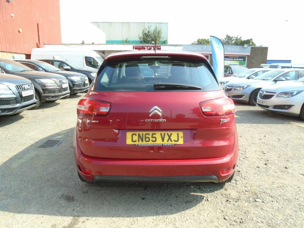 Citroen C4 Picasso 1.6 Bluehdi Selection Euro 6 Ss CN65VXJ Red #6