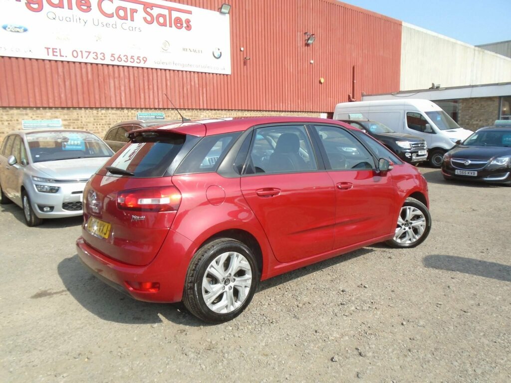 Citroen C4 Picasso 1.6 Bluehdi Selection Euro 6 Ss CN65VXJ Red #2