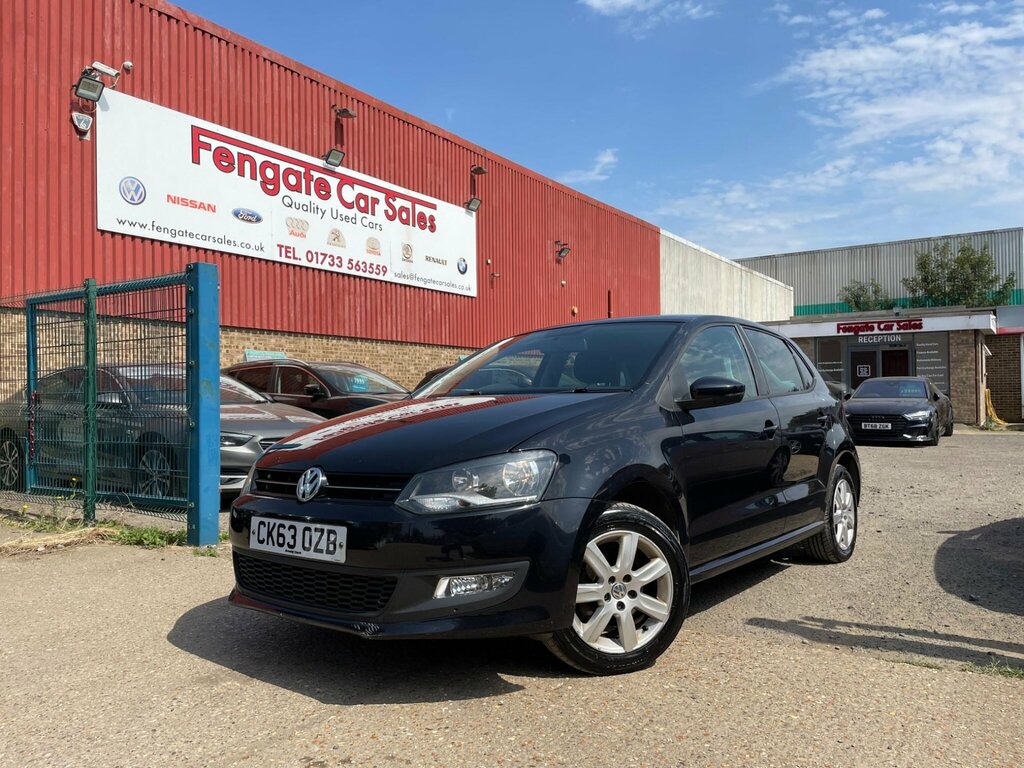 Volkswagen Polo 1.2 Match Edition Euro 5 CK63OZB Black
