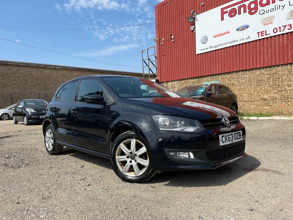 Volkswagen Polo 1.2 Match Edition Euro 5 CK63OZB Black #4