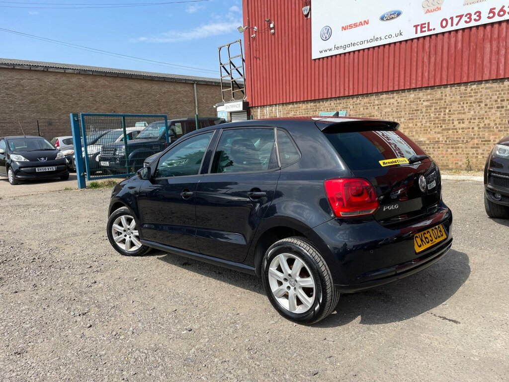 Volkswagen Polo 1.2 Match Edition Euro 5 CK63OZB Black #3