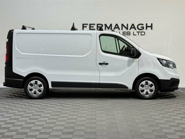 Renault Trafic 2.0 Dci Blue Sl30 Start Panel Van Manua FV24JKX White #2