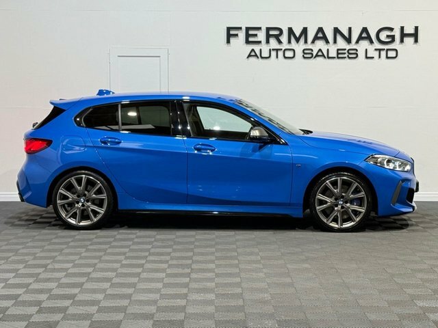 BMW 1 Series 2.0 M135i Hatchback Xdrive Euro 6 SL73HNF Blue #2