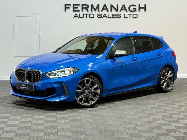 BMW 1 Series 2.0 M135i Hatchback Xdrive Euro 6 SL73HNF Blue #4