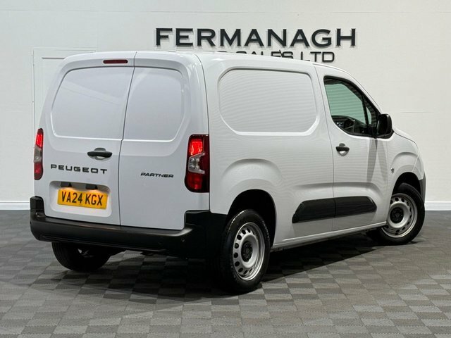 Peugeot Partner 1.5 Bluehdi 1000 Professional Standard Panel Van 5 VA24KGX White #6