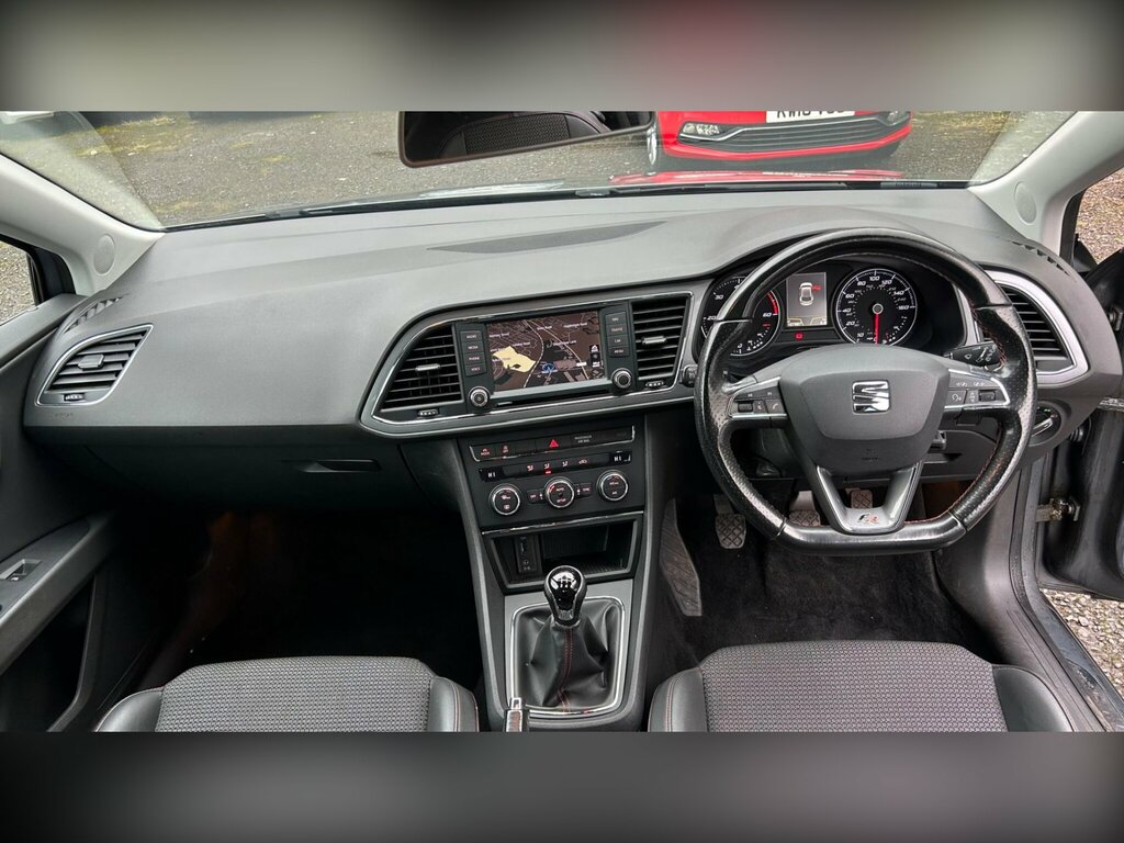 Seat Leon 2.0 Tdi Fr Titanium Sport Coupe Euro 6 Ss NL66YYA Grey #3
