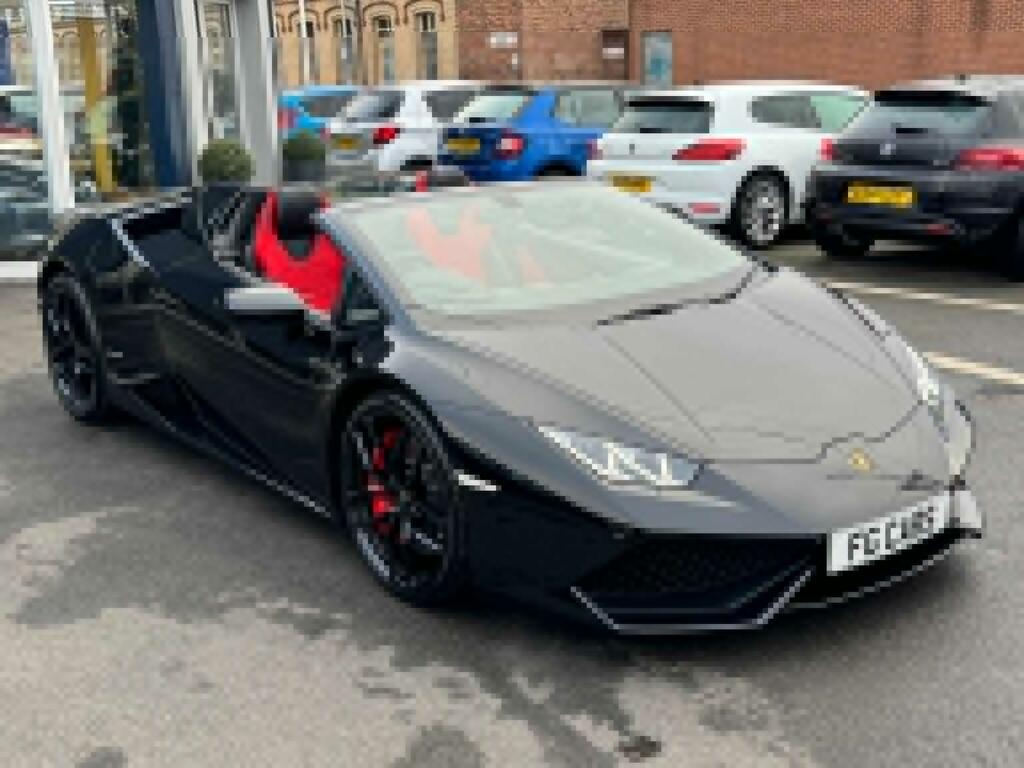 Lamborghini Huracan Convertible 5.2 V10 Lp 610-4 Spyder Ldf 4Wd Euro 6 Black #4
