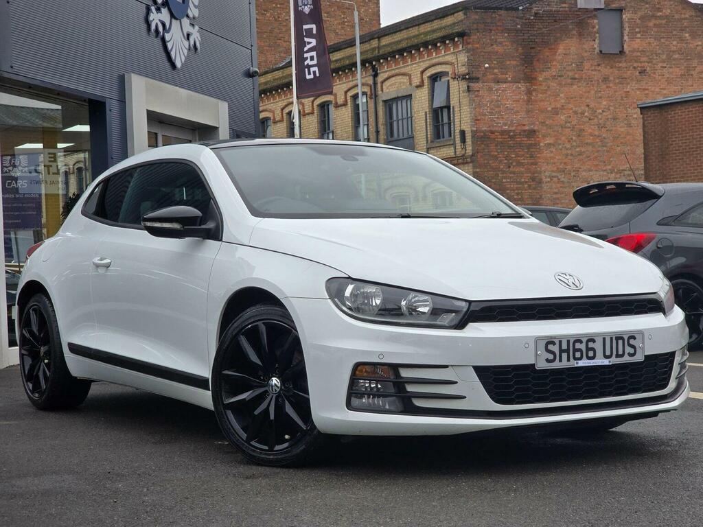 Volkswagen Scirocco Hatchback 2.0 Tdi Bluemotion Tech Gt Black Edition White