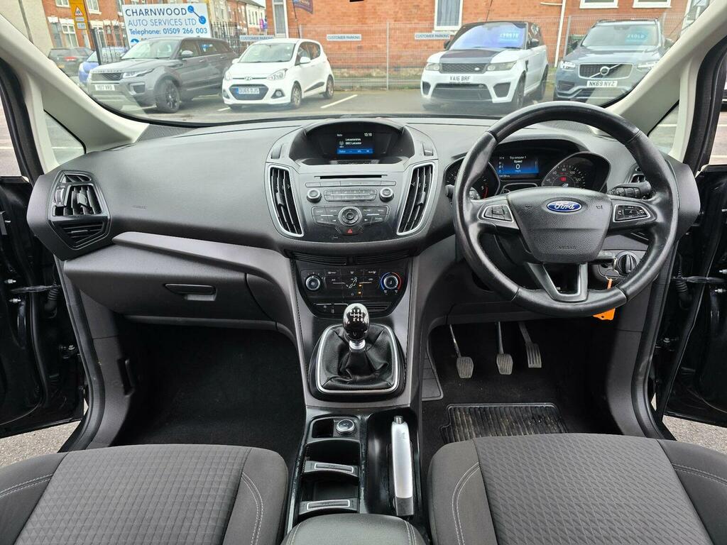 Ford C-Max Mpv 1.5 Tdci Zetec Euro 6 Ss 201665 MT65ZNP Black #2
