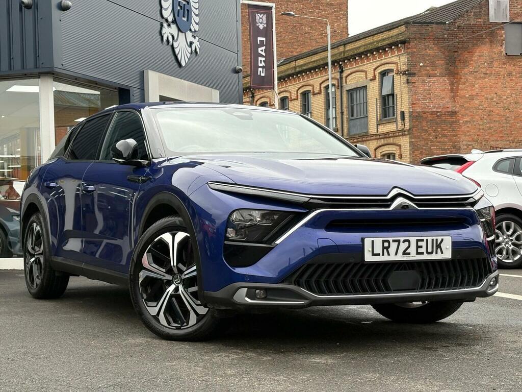 Citroen C5 X Hatchback 1.6 12.4Kwh Shine Plus E-eat8 Euro 6 S Blue