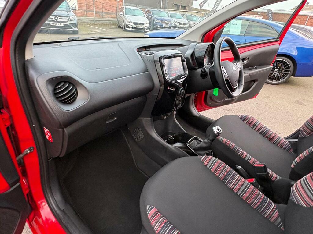 Citroen C1 Hatchback 1.0 Vti Flair Euro 6 Ss 201969 NX69WUP Red #5