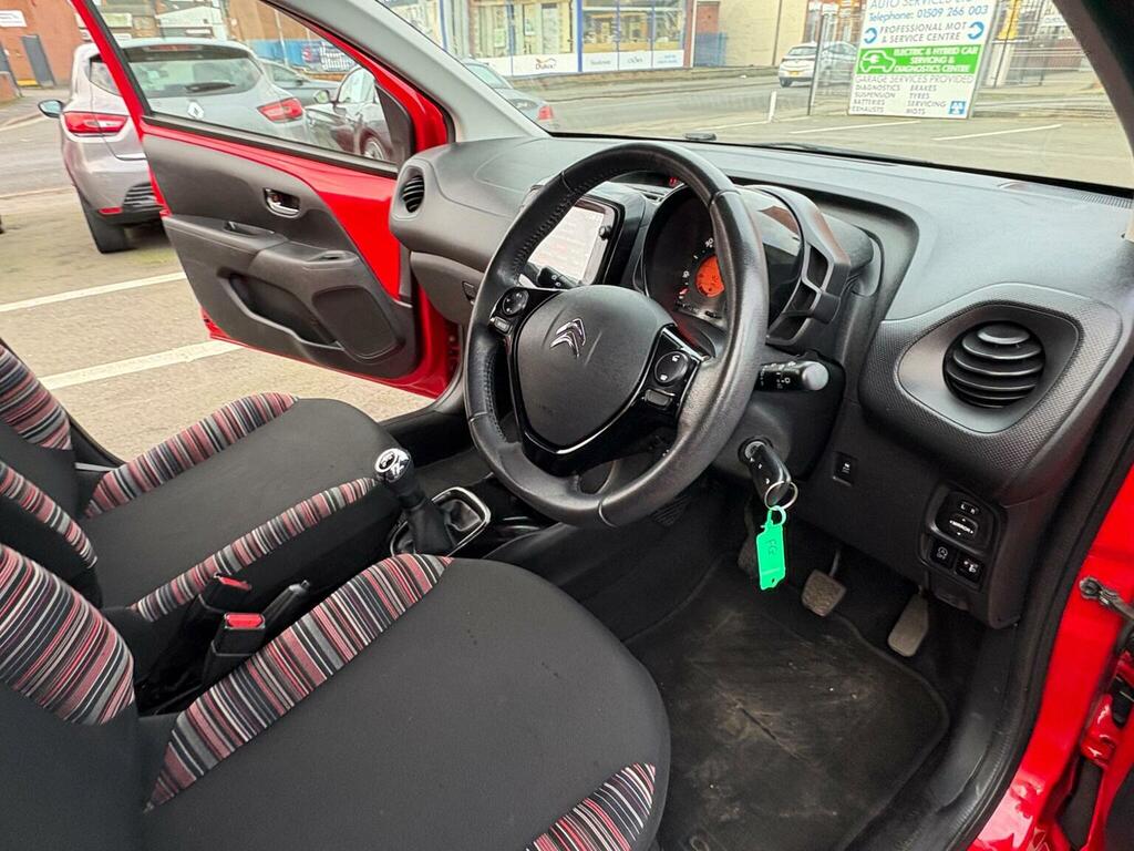 Citroen C1 Hatchback 1.0 Vti Flair Euro 6 Ss 201969 NX69WUP Red #3