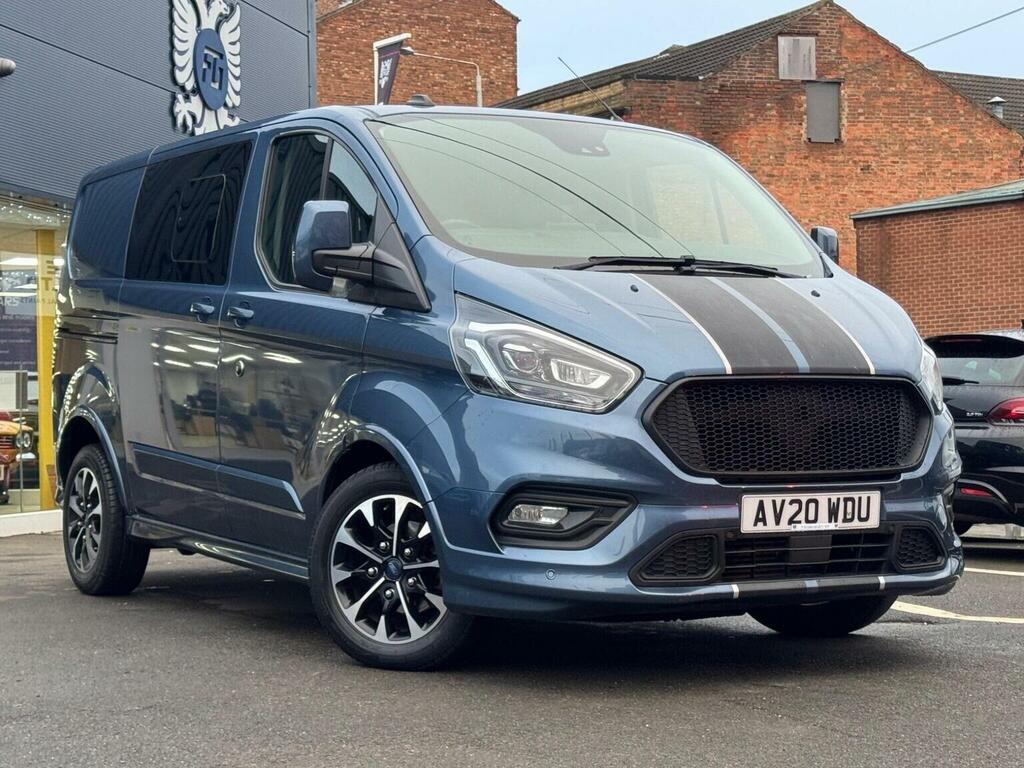 Ford Transit Custom Combi Van 2.0 320 Ecoblue Sport Crew Van L1 H Blue