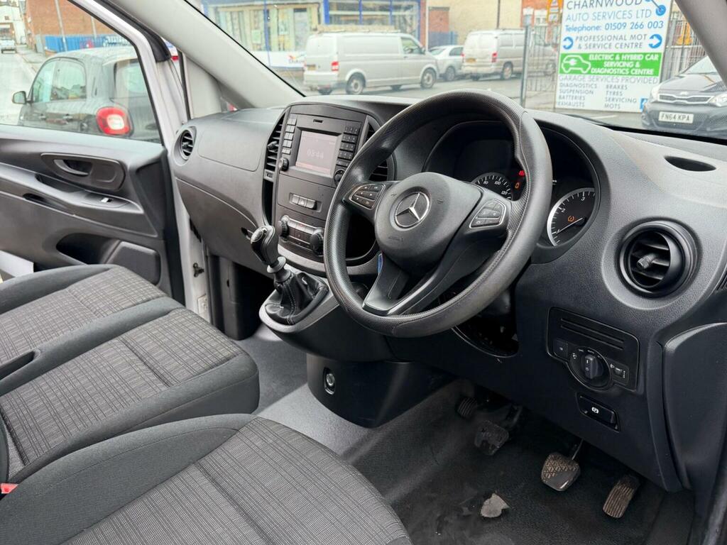 Mercedes-Benz Vito Panel Van 1.6 111 Cdi Fwd L1 Euro 6 201919 White #2