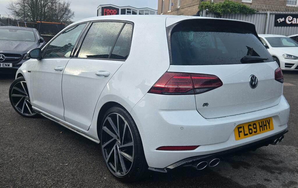 Volkswagen Golf 2.0 Tsi R Hatchback FL69HHY White #4