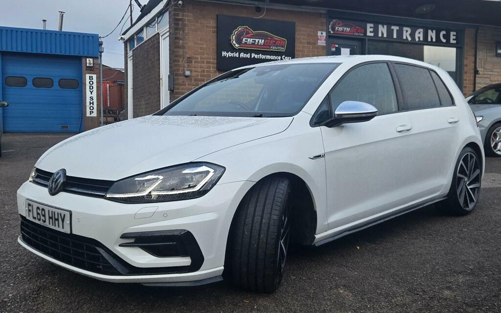 Volkswagen Golf 2.0 Tsi R Hatchback FL69HHY White #3