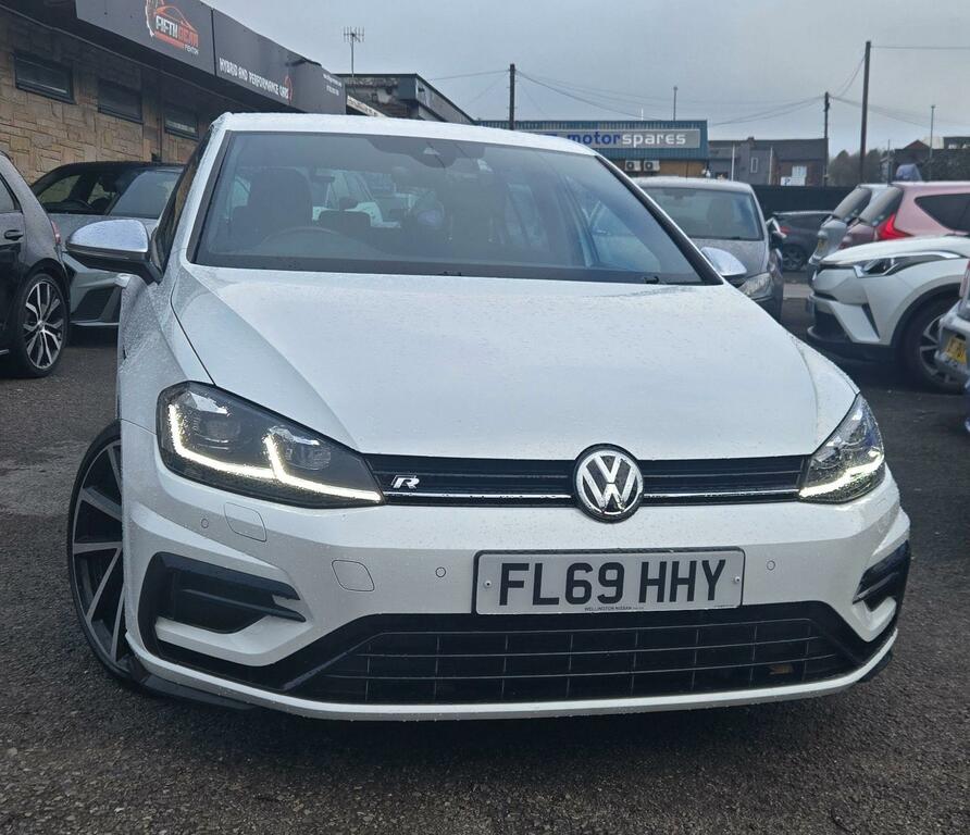 Volkswagen Golf 2.0 Tsi R Hatchback FL69HHY White #2