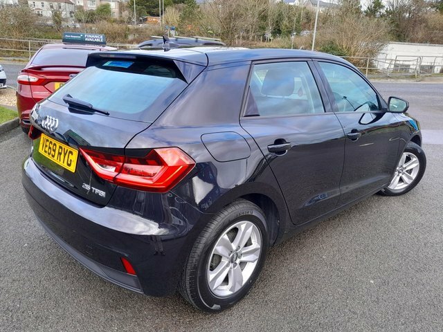 Audi A1 2019 1.0 Tfsi 25 Technik Sportback Manu VE69RYG Black #3