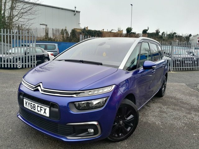 Citroen Grand C4 SpaceTourer 2018 1.5 Bluehdi Feel Mpv Euro 6 Blue