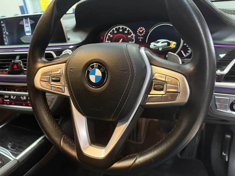 BMW 7 Series 730D Xdrive M Sport Black #6