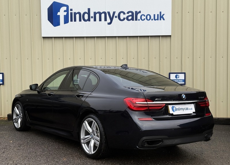 BMW 7 Series 730D Xdrive M Sport Black #2