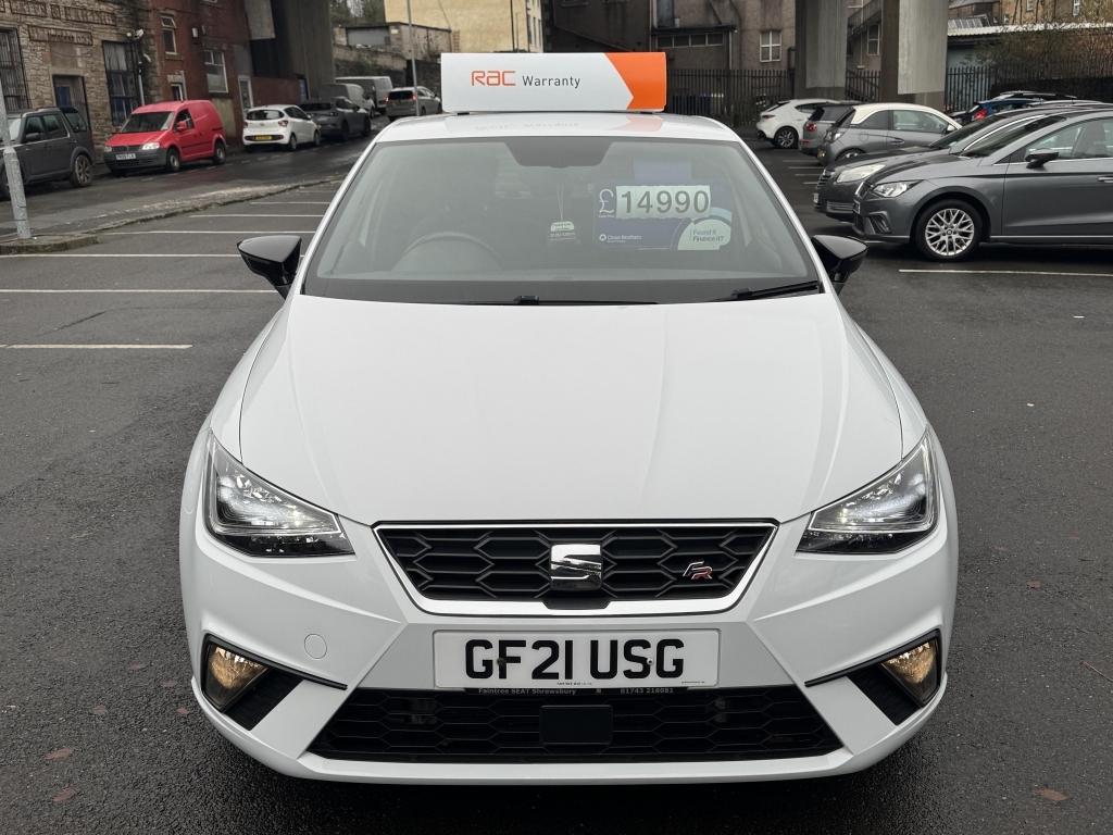 Seat Ibiza 1.0 Tsi Fr Sport Dsg White #3