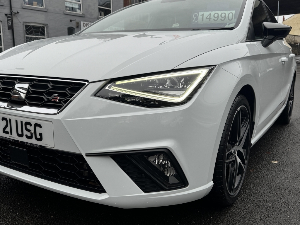 Seat Ibiza 1.0 Tsi Fr Sport Dsg White #6