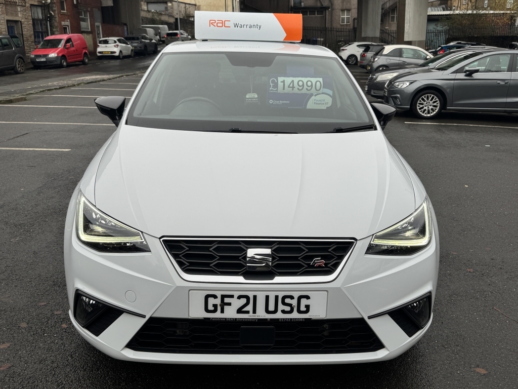 Seat Ibiza 1.0 Tsi Fr Sport Dsg White #5